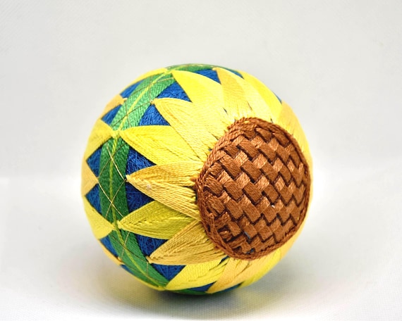 Japanese Temari Ball Folk Art Embroidery