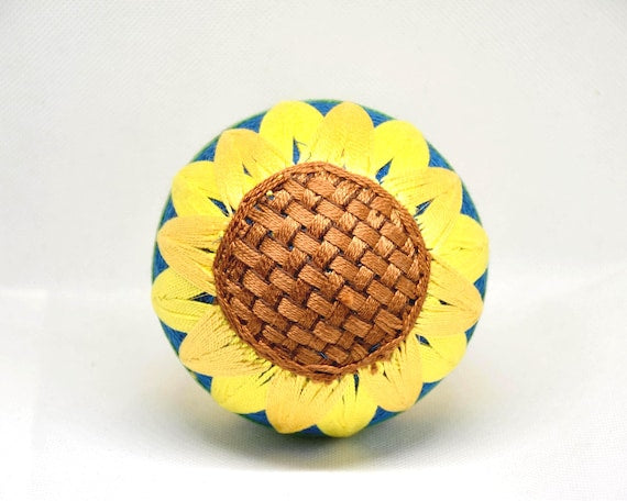 Japanese Temari Ball Folk Art Embroidery