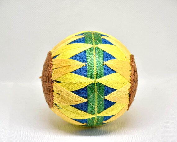 Japanese Temari Ball Folk Art Embroidery