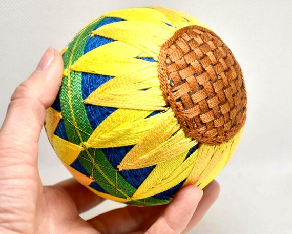 Japanese Temari Ball Folk Art Embroidery