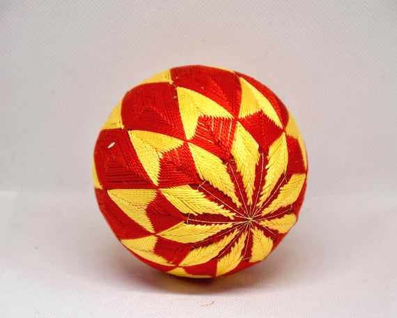 Japanese Temari Ball Folk Art Embroidery