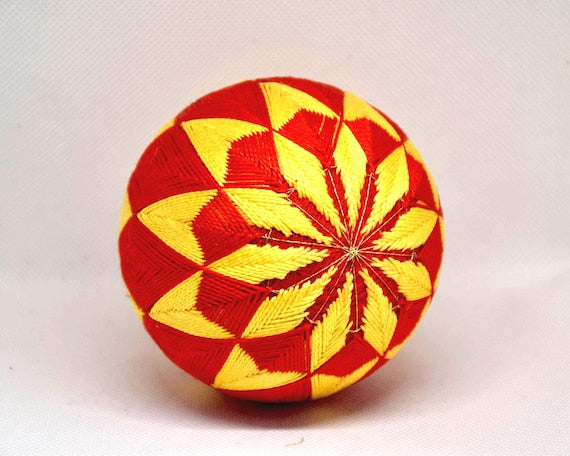 Japanese Temari Ball Folk Art Embroidery