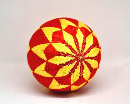 Japanese Temari Ball Folk Art Embroidery