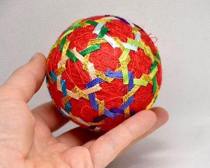 Japanese Temari Ball Folk Art Embroidery