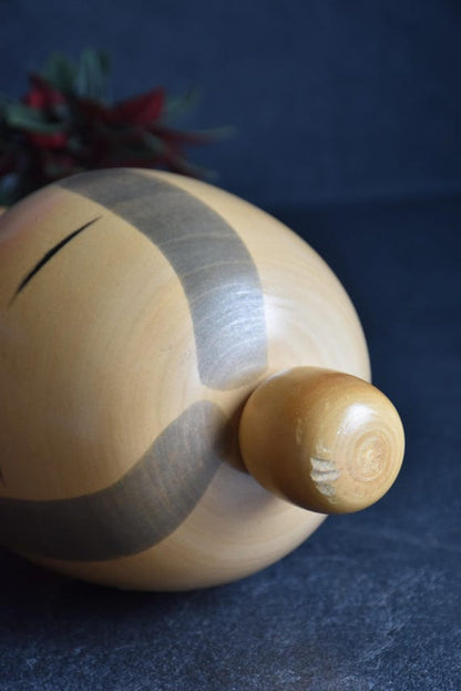 Sadao Kishi Spirit Of Wheat Kokeshi Doll