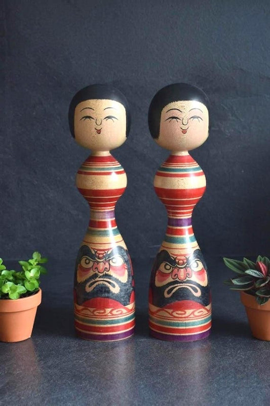 Senzo Mori Tsugaru Kokeshi Doll