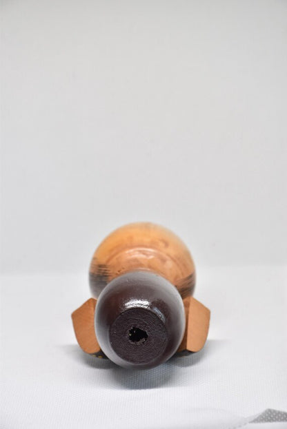 Hand-Painted Kokeshi Doll By Tomio Ishida