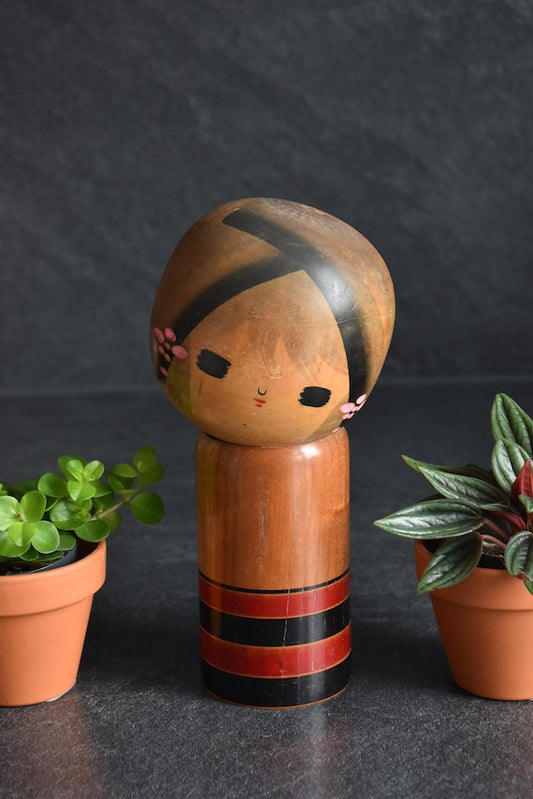 Sosaku Kokeshi By Takeshi Sato