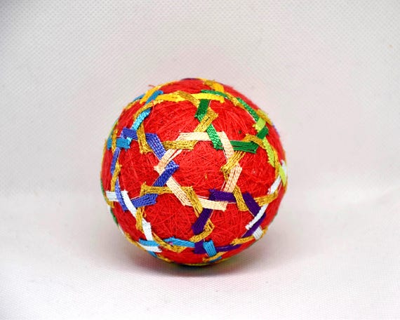 Japanese Temari Ball Folk Art Embroidery
