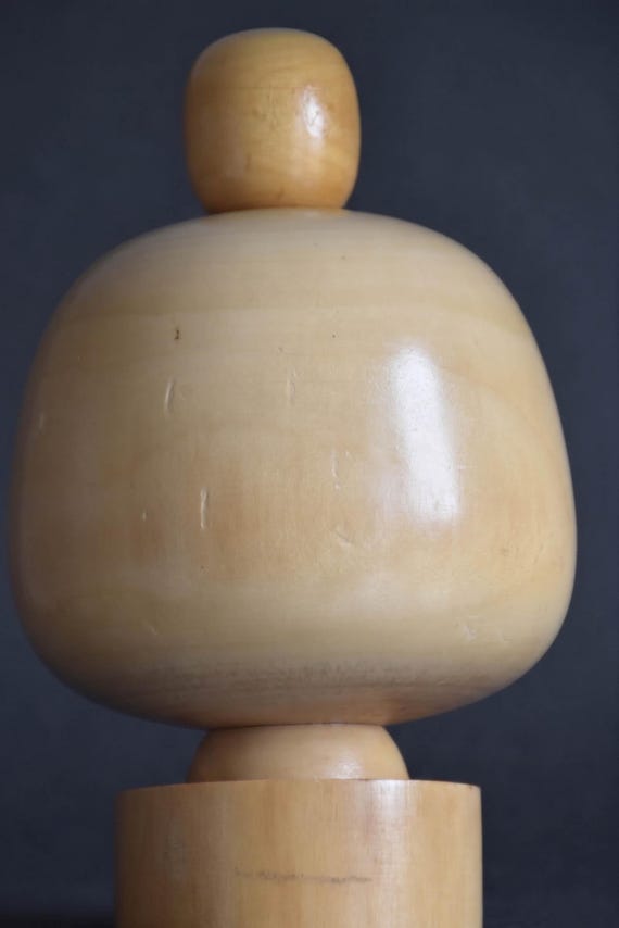 Sadao Kishi Spirit Of Wheat Kokeshi Doll