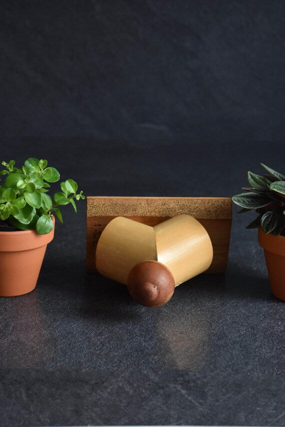Japanese Bamboo Kokeshi Doll