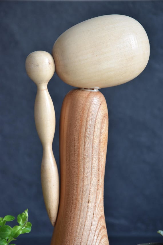 Henso Shojo Braided Girl Kokeshi By Hideo Ishihara