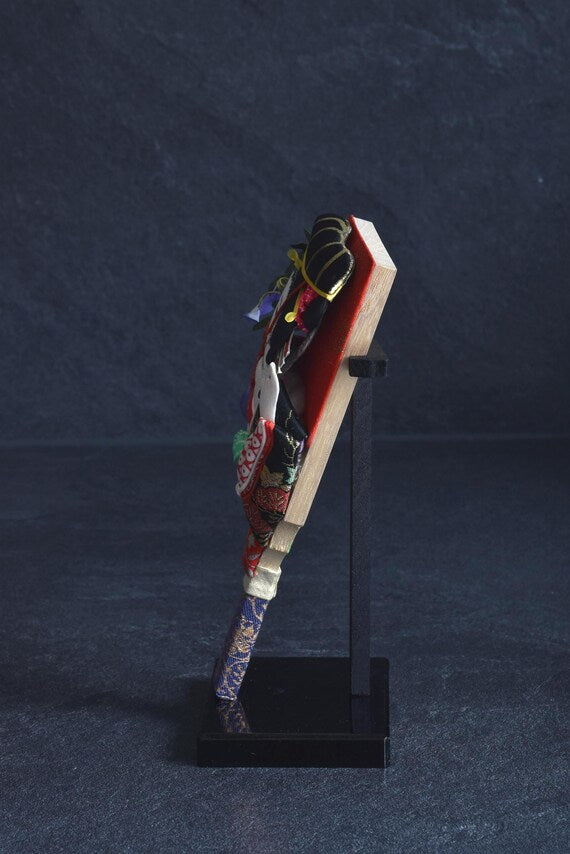 Hagoita Paddle With Kimono Doll
