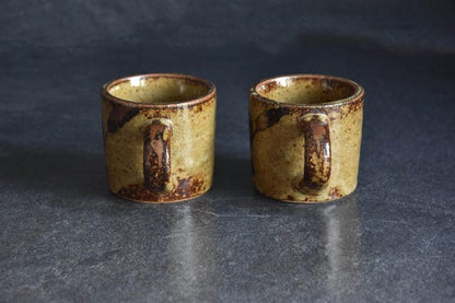 Karatsu-Yaki Coffee Cups