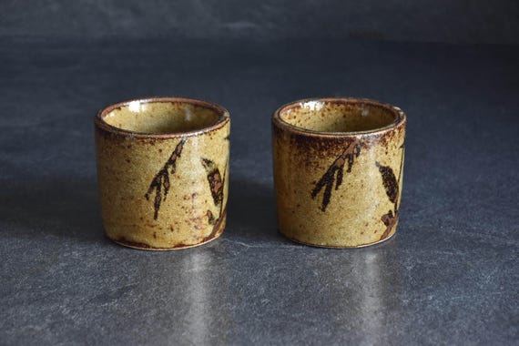 Karatsu-Yaki Coffee Cups