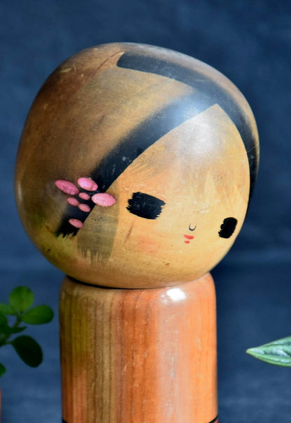 Sosaku Kokeshi By Takeshi Sato