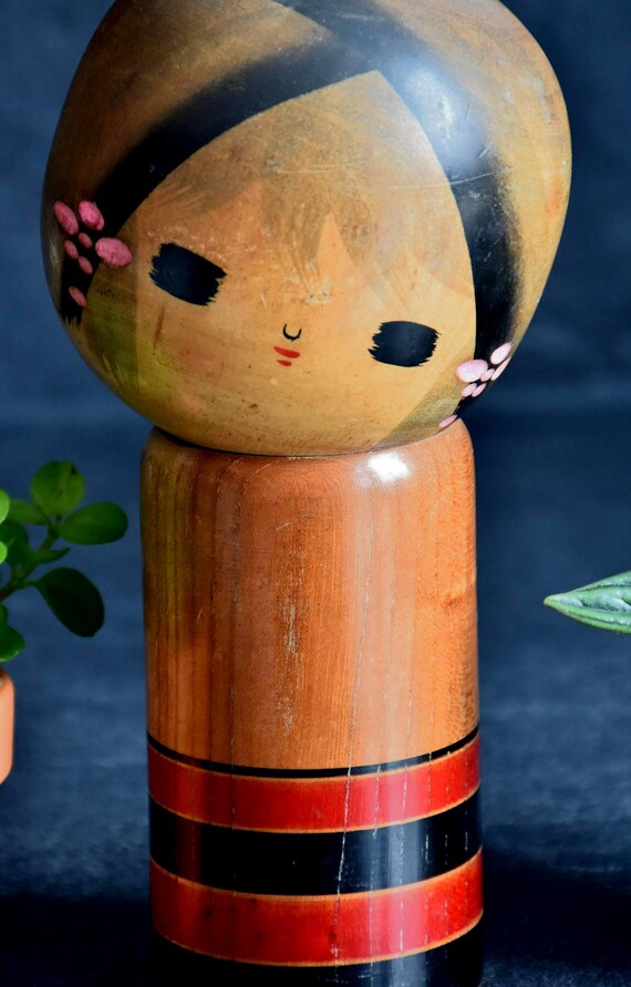 Sosaku Kokeshi By Takeshi Sato