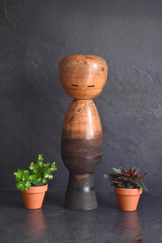 Masao Watanabe Banshu Sosaku Kokeshi Doll