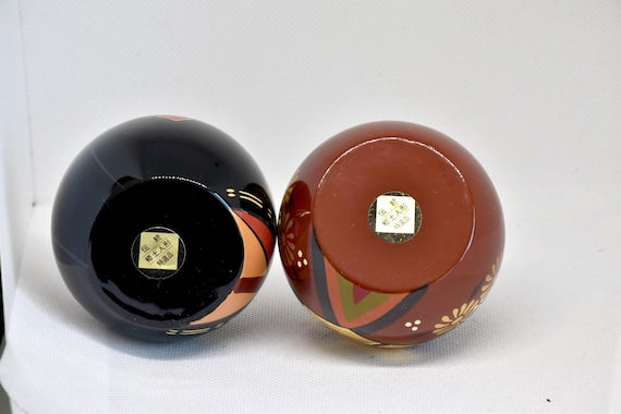 Ouchi Hina Dolls, Lacquerware Emperor & Empress