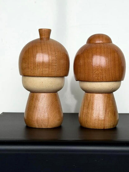 Masashi Takeda Lovers Kokeshi Pair