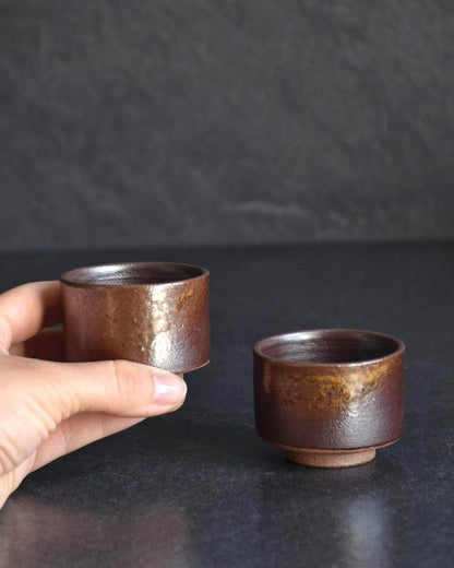 Tanba Ware Sake Cups