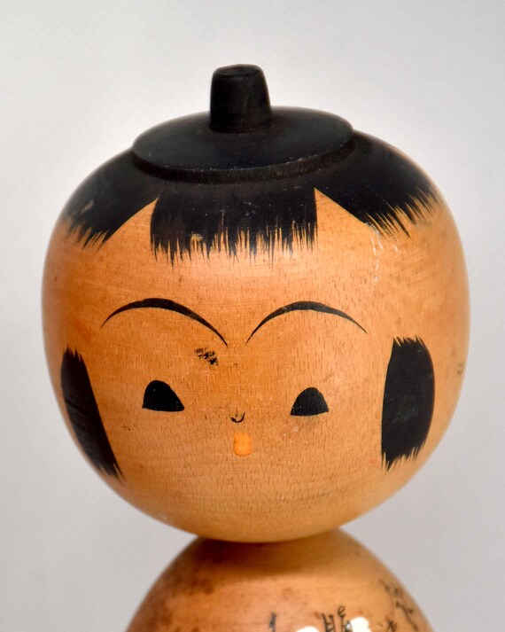 Japanese Kokeshi Dolls Pair