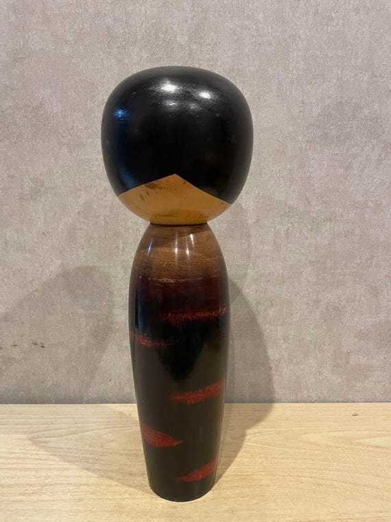 Masao Watanabe Cherry Blossom Child Kokeshi