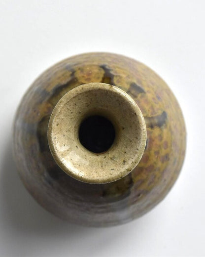 Earthy Stoneware Sake Bottle