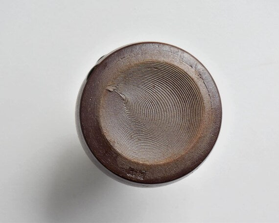 Japanese Stoneware Tokkuri Sake Bottle