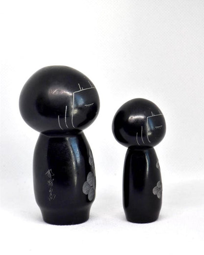 Nachiguro-Ishi Stone Kokeshi Dolls