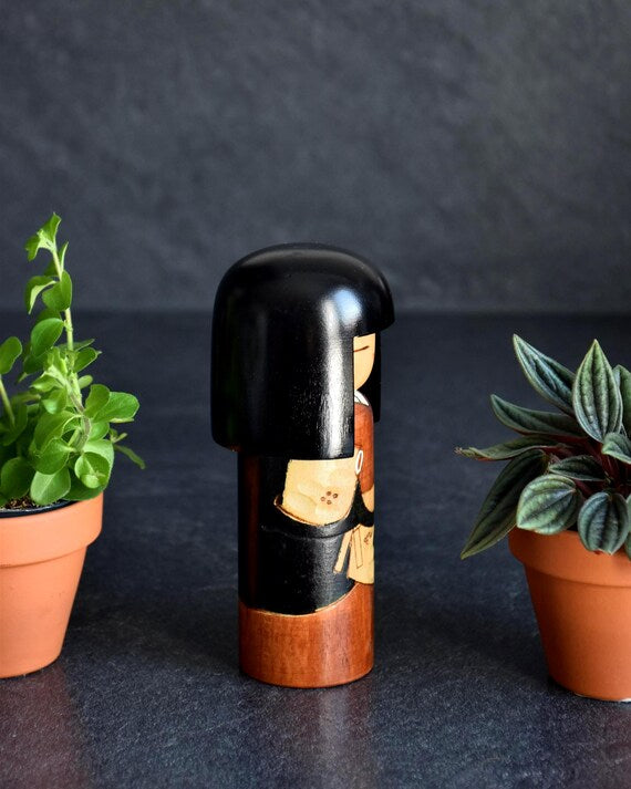 Shinome Kokeshi Doll By Kisaku