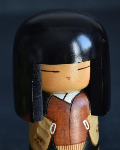 Shinome Kokeshi Doll By Kisaku