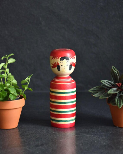 Sakunami Kokeshi By Teizo Hiraga