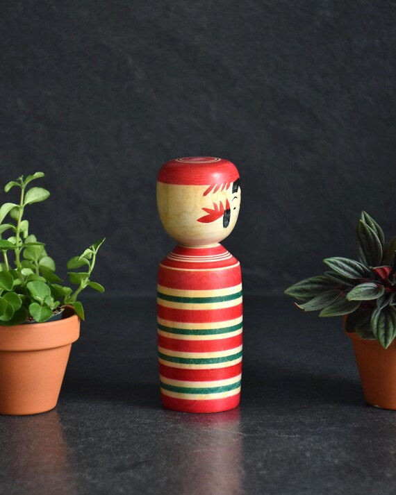 Sakunami Kokeshi By Teizo Hiraga
