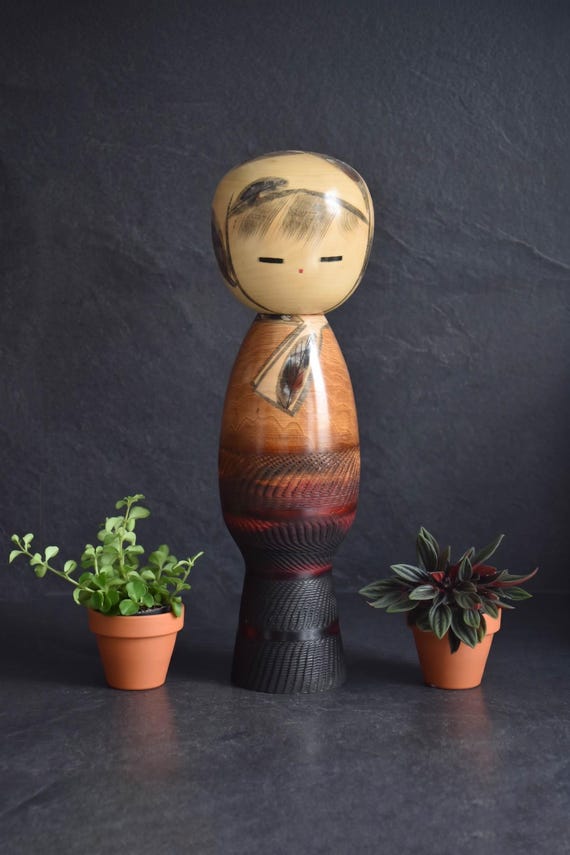 Masao Watanabe Banshu Kokeshi Doll