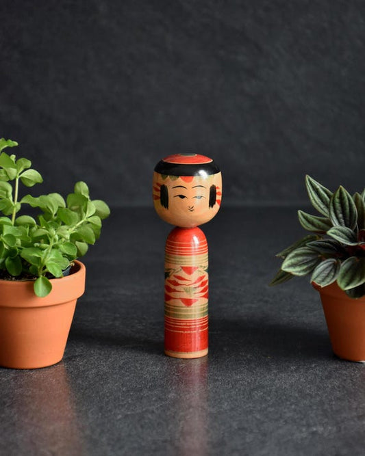 Yajiro Kokeshi Doll By Bunichi Kamata