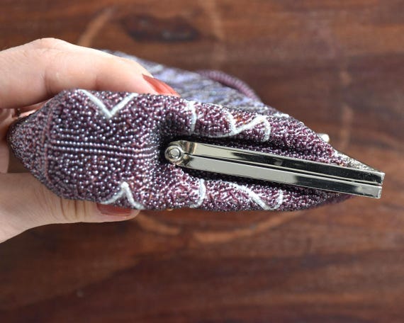 Japanese Beaded Floral Clutch