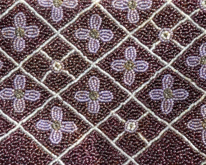 Japanese Beaded Floral Clutch