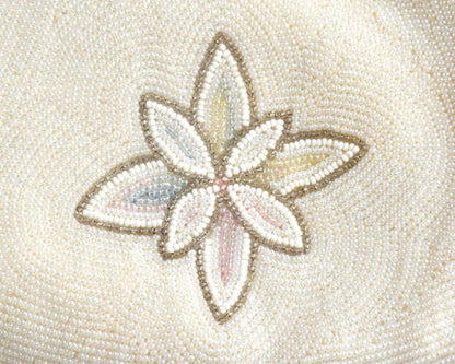 Japanese Floral Beaded Clutch