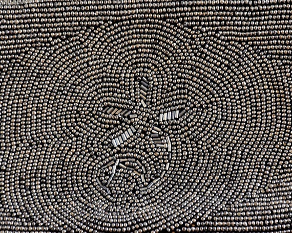 Floral Beaded Clutch