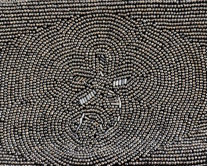 Floral Beaded Clutch