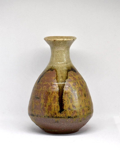Earthy Stoneware Sake Bottle
