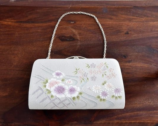 Japanese Floral Clutch