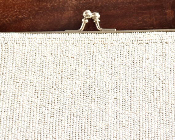 Japanese Beaded Clutch Floral