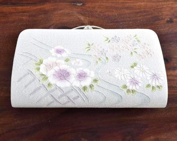Japanese Floral Clutch
