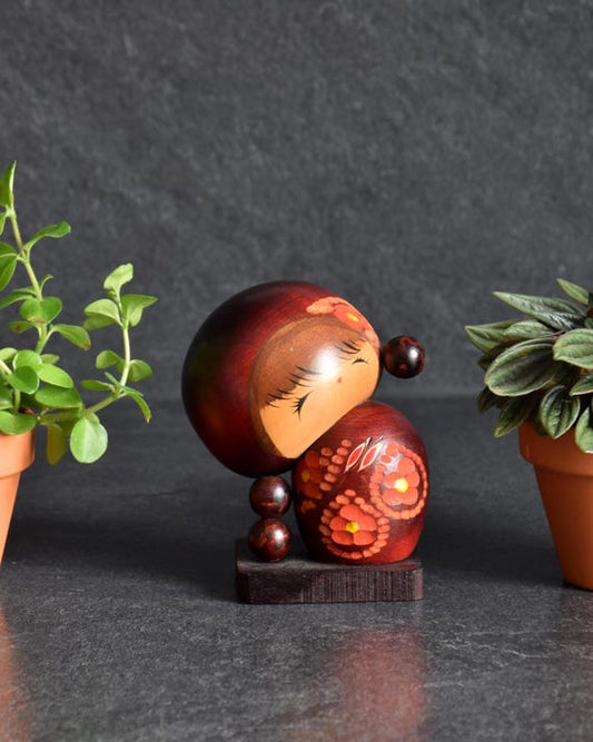 Chie Tamura Pigtail Kokeshi