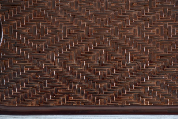 Japanese Bamboo Urushi Lacquer Tray