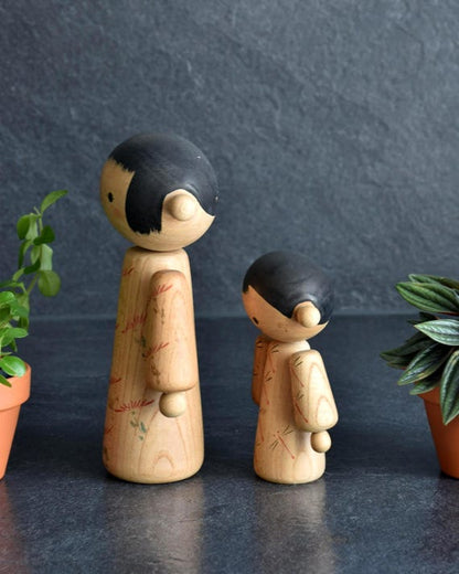Kiku Warabe Creative Kokeshi By Hideo Ishihara