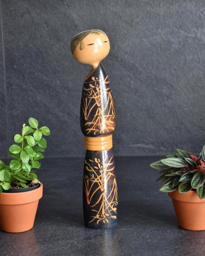 Sato Suigai Semishigure Kokeshi Doll