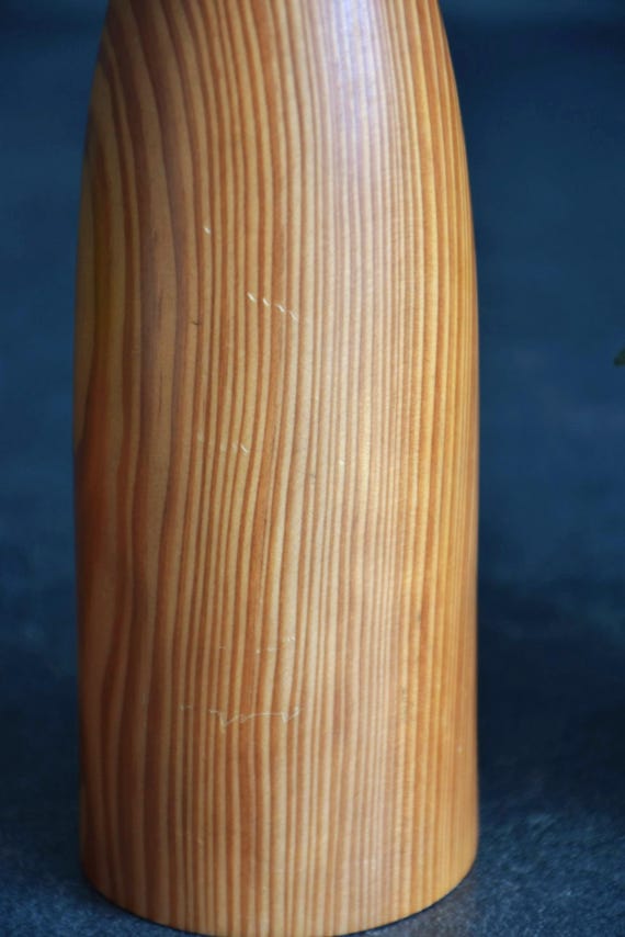 Yakusugi Cedar Kokeshi Doll With Hat